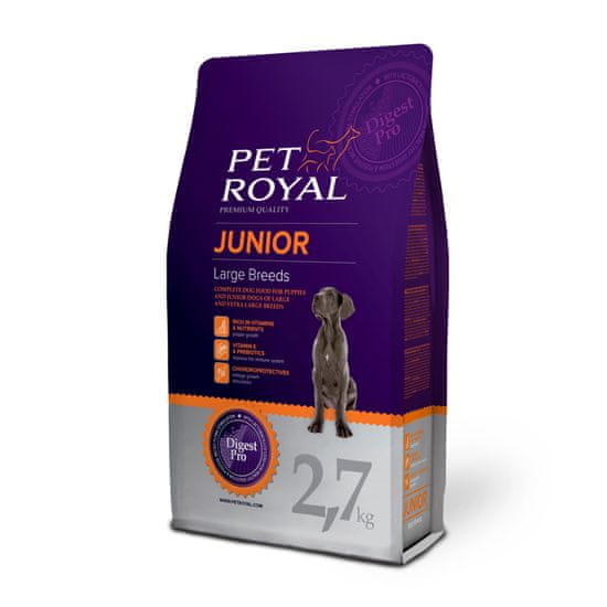 Pet Royal suha hrana za odraščajoče pse večjih pasem Junior, 2,7 kg