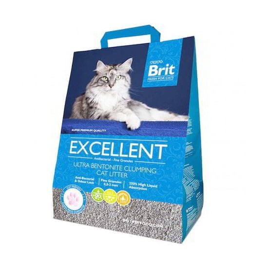 Brit Fresh for Cats Excellent Ultra Bentonite - odprta embalaža