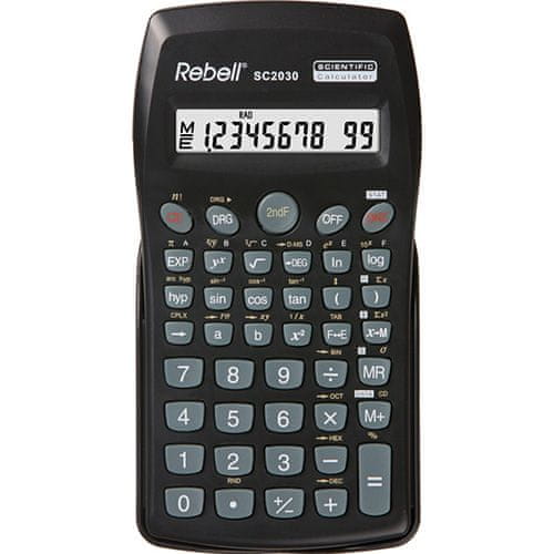 Rebell tehnični kalkulator SC2030, črn