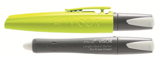 Pica-Marker označevalni svinčnik Pica Visor Dry Erase, bel (900/52)