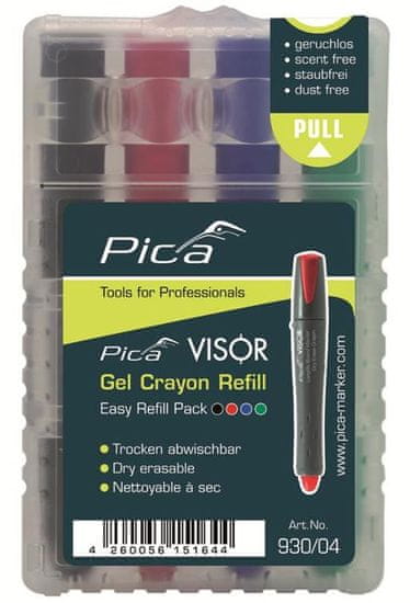 Pica-Marker označevalna voščenka Pica Visor Dry Erase, 4 kosi (930/04)