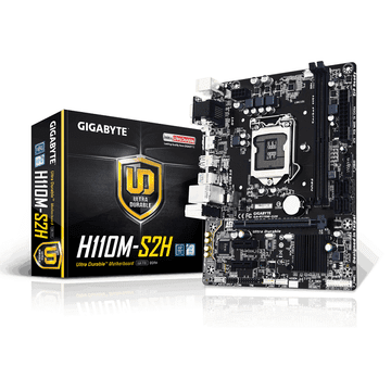 Gigabyte osnovna plošča GA-H110M-S2H LGA1151 mATX