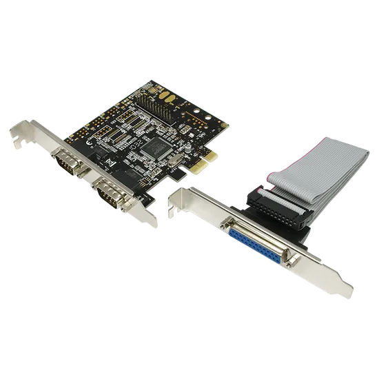 LogiLink PCIe kontroler 2x serijski COM + 1x Paralel PC0033