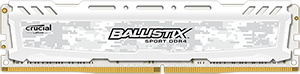 Crucial pomnilnik (RAM) DDR4 16GB 1.2V Ballistix Sport LT White