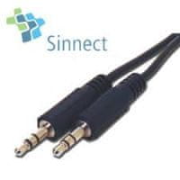 Sinnect kabel Audio 3,5mm Stereo Plug 5m, M/M Sinnect (14.114)