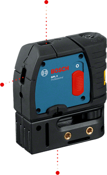 BOSCH Professional točkovni laser GPL 3