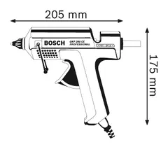 BOSCH Professional lepilna pištola GKP 200 CE (0601950703)