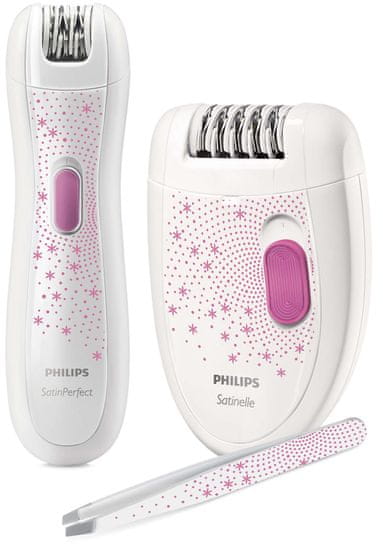 Philips depilator, mini depilator in pinceta HP6549/00