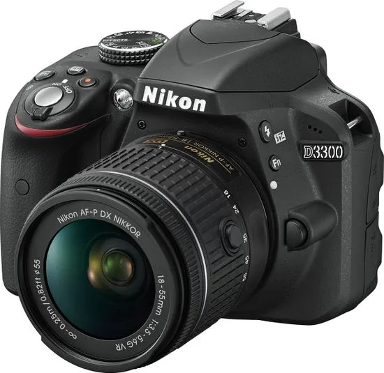 Nikon digitalni fotoaparat D3300 Kit + AF-P DX 18-55 VR