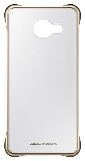 Samsung prozoren ovitek trdi ovoj za Galaxy A3 2016 (A310), zlat (EF-QA310CFEGWW)