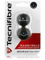 Tecnifibre absolute Squash žogice 2 pack - modra pika