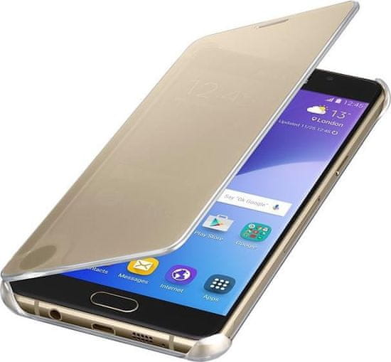 Samsung preklopna pametna torbica ClearView za Galaxy A5 2016 (A510), zlata (EF-ZA510CFEGWW)