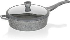 Banquet globoka ponev s pokrovom GRANITE, 28 cm