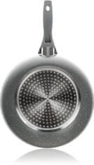 Banquet wok ponev iz teflonskega granita, 28 cm, 28 cm, siva