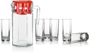 Pasabahce set kozarcev z vrčem KÖSEM, 7-delni