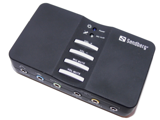 Sandberg vmesnik USB Sound Box 7.1
