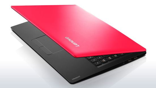 Lenovo prenosnik IdeaPad 100s N3150 2GB/64GB/W10H64, 35,6 cm (14"), rdeč (80R90071SC)