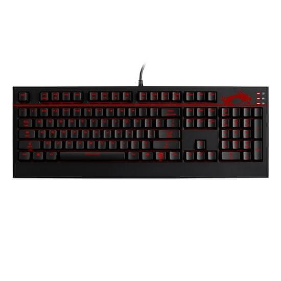 MSI tipkovnica MSI USB Desktop Gaming GK-701 mehanska slotisk