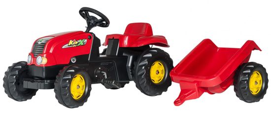 Rolly Toys traktor s prikolico Kid Pedal