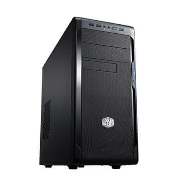 Cooler Master ohišje N300 (NSE-300-KKN1) midi ATX črno
