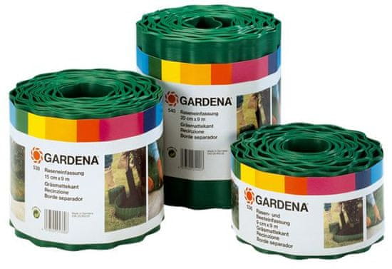 Gardena travna obroba, 9 cm x 9 m, zelena (536-20)
