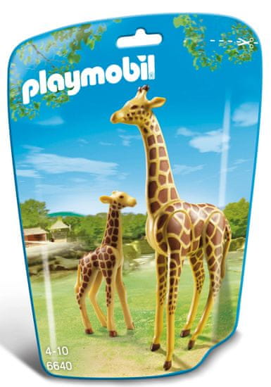 Playmobil žirafa z mladičem 6640