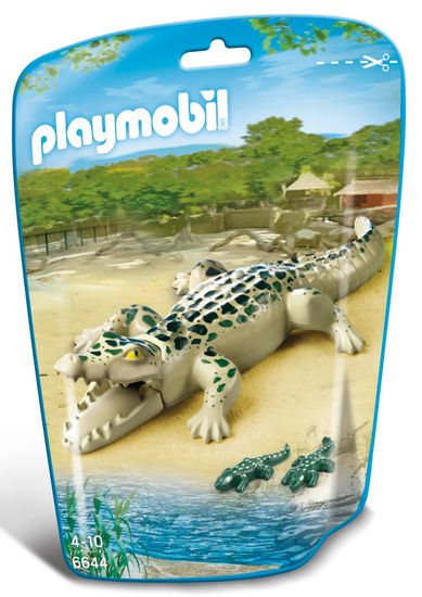 Playmobil krokodil z mladiči 6644