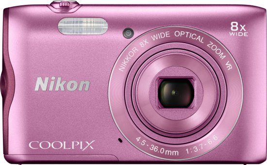 Compact Cameras Coolpix S01 Nikon Coolpix Pink Camera Nikon