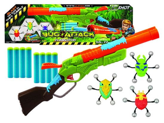 Bug Attack X-Shot puška Zuru 30207