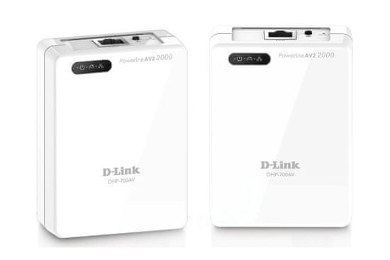 D-Link adapter gigabit PowerLine AV2 DHP-701AV - Odprta embalaža