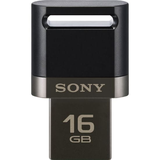 Sony ključek MicroUSB/USB 3.1, 16 GB - črn