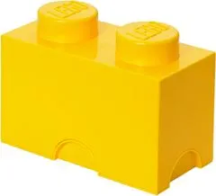 LEGO škatla za shranjevanje 125x250x180 mm, rumena