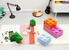 LEGO škatla za shranjevanje 25x25x18 cm, modra