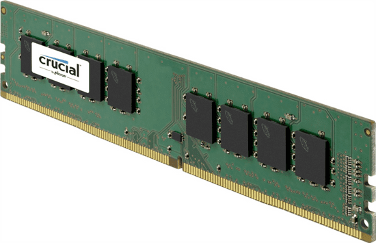 Crucial pomnilnik 16GB (2x8GB) DDR4 2133 CL15 1.2V DIMM single rank