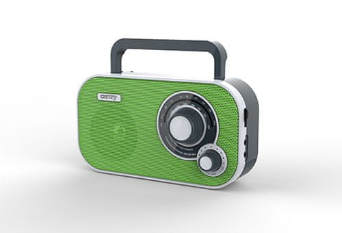 Camry prenosni radio CR 1140, zelen - Odprta embalaža