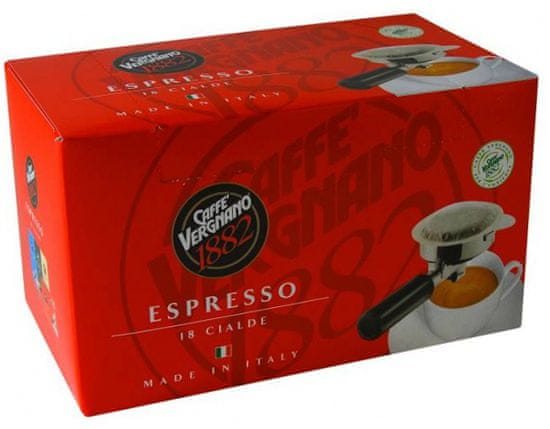 Vergnano Espresso kava v filtru, 4 x 18 kosov