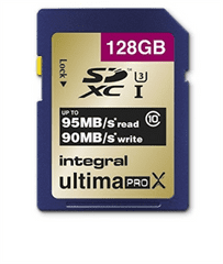 Integral spominska kartica 128GB SDXC UltimaPro X CLASS10 95MB
