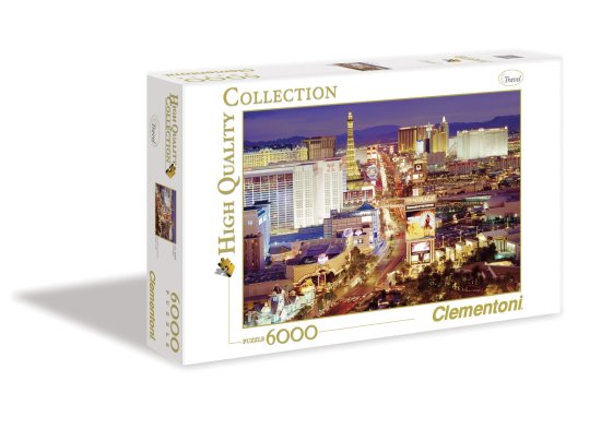 Clementoni HQC sestavljanka Las Vegas, 6000 kosov (36510)