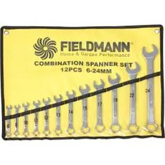 Fieldmann komplet viličasto obročnih ključev FDN 1010, 12 kom