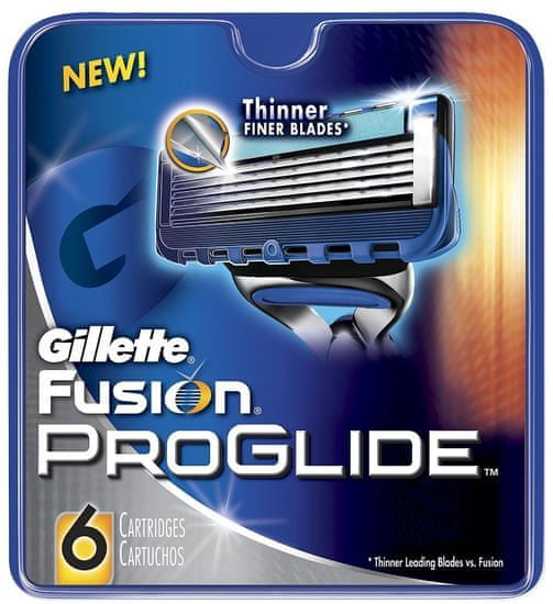 Gillette nadomestne glave Fusion Proglide Manual, 6 kosov
