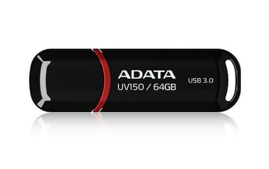 A-Data USB ključ UV150 64GB črn