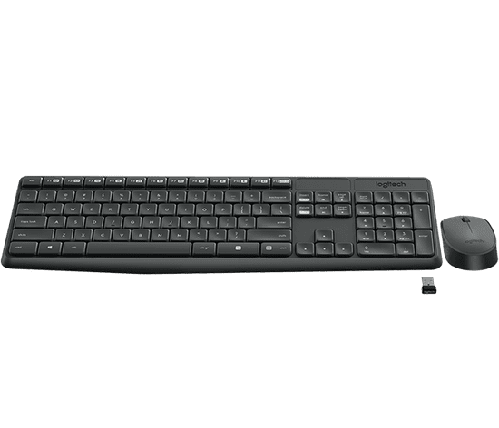 Logitech namizni komplet MK235, SLO