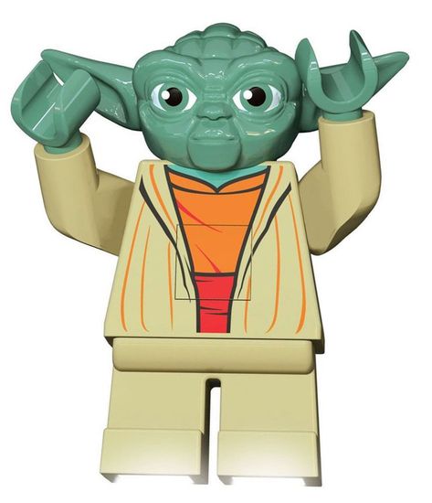 LEGO figura Star Wars: Yoda s svetilko