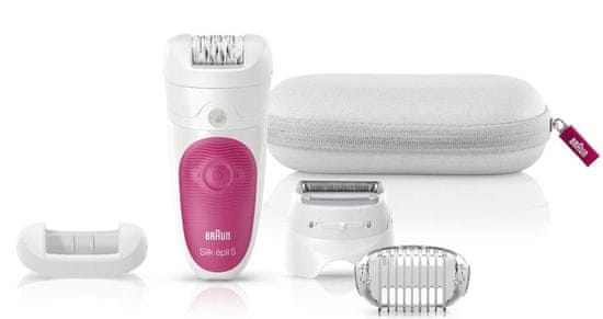 Braun epilator Silk-epil 5-547 Promo (gratis potovalna torbica)