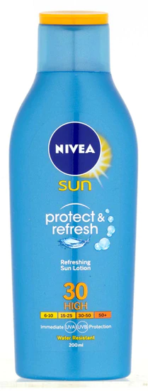 Nivea Sun osvežujoč losjon Protect & Refresh ZF30, 200 ml