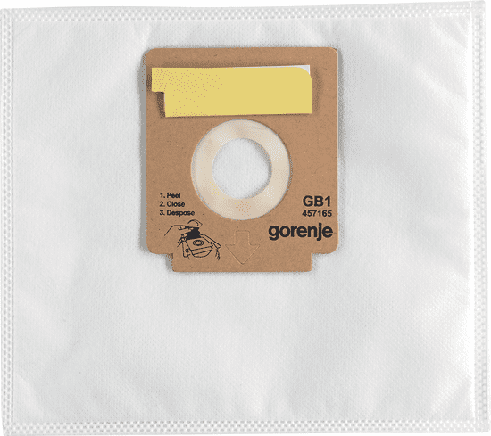 Gorenje mikrofilter vrečke GB1, papirnate, z vhodnim filtrom