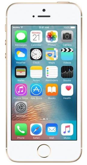 Apple telefon iPhone SE, 32 GB, zlat