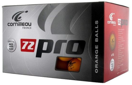 Cornilleau žogice za namizni tenis PRO - 72 pack