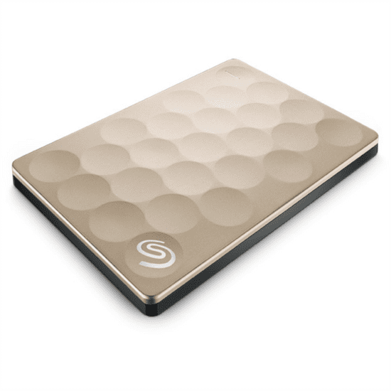 Seagate prenosni disk 1TB 2,5 USB 3.0 Backup plus - zlat ultra slim