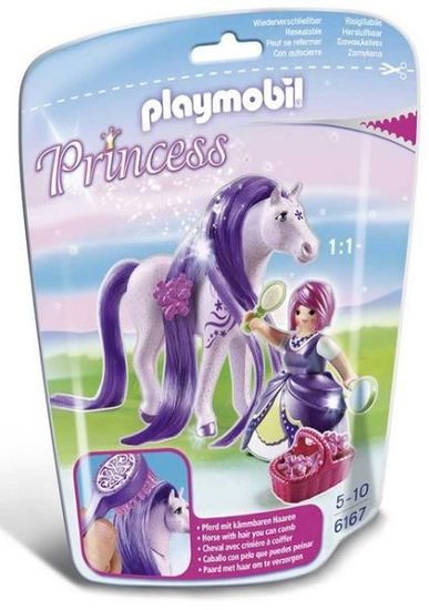 Playmobil princesa Viola s konjem 6167